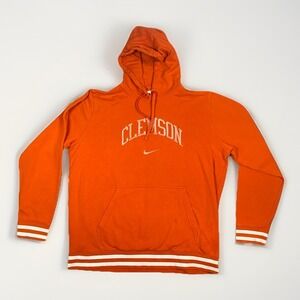 Clemson Nike Brand Hoodie Orange Stitches Unisex Adult XL College Alma Matter